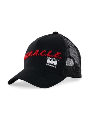 Men's Education Trucker Hat - Black - Black