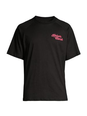 Men's Electrica Primula Electric Daisy T-Shirt - Black Neon Pink - Size Small - Black Neon Pink - Size Small