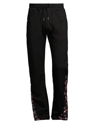 Men's Electrica Primula Heartbreaker Sweatpants - Black - Size Small - Black - Size Small