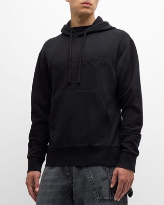 Men's Embroidered Logo Hoodie