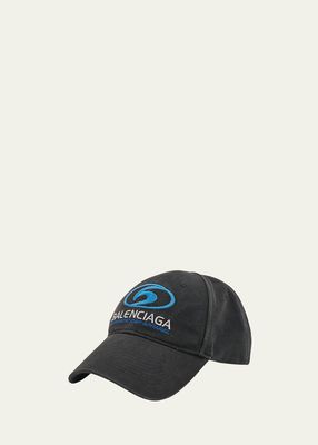 Men's Embroidered Surfer Baseball Cap