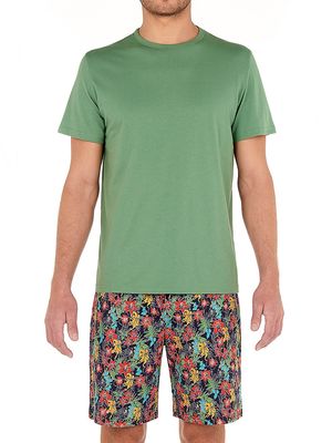 Men's Ephrussi Pajama Shorts - Multicolor Print - Size Small - Multicolor Print - Size Small