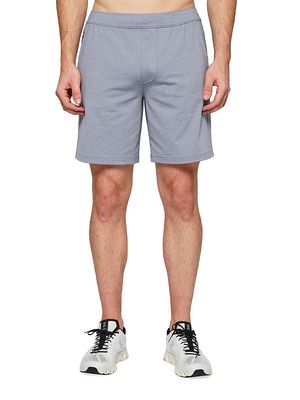 Men's Equip Four-Way Stretch Shorts - Grey Heather - Size Small - Grey Heather - Size Small