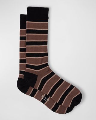 Men's Eric Stripe Crew Socks