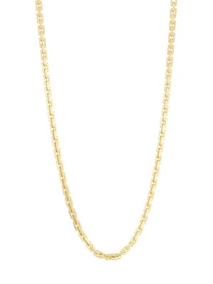 Men's Essentials 3mm Knife Edge Link Chain Necklace - Gold - Size 20 - Gold - Size 20
