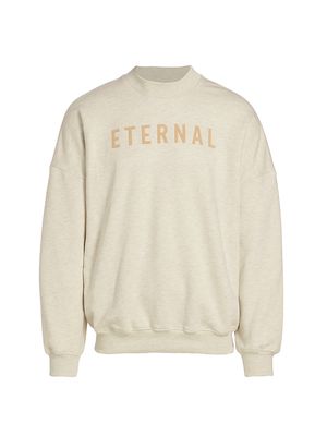 Men's Eternal Cotton Fleece Sweatshirt - Warm Heather Oatmeal - Size XL