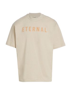 Men's Eternal Cotton T-Shirt - Cement - Size Small