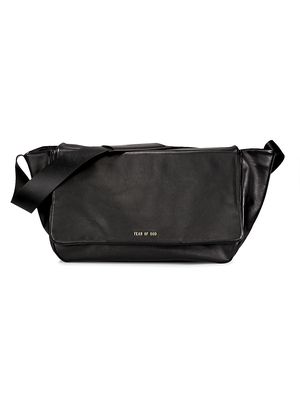 Men's Eternal Newspaper Bag - Black - Black