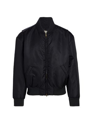 Men's Eternal Twill Bomber Jacket - Black - Size XXL