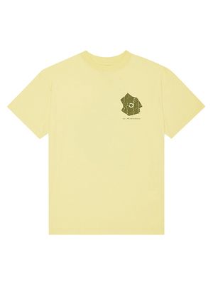 Men's Evolving Crewneck T-Shirt - Soft Yellow - Size XS - Soft Yellow - Size XS