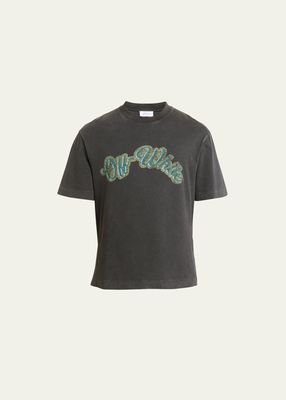 Men's Faded Bacchus Logo T-Shirt