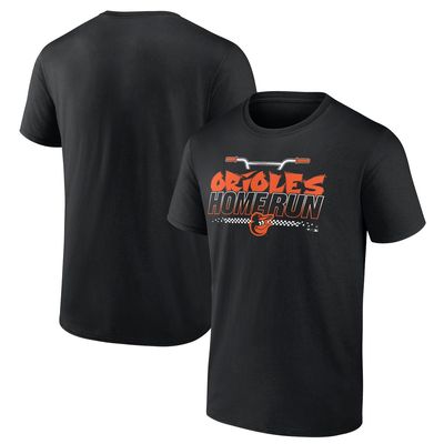 Men's Fanatics Branded Black Baltimore Orioles BMX T-Shirt