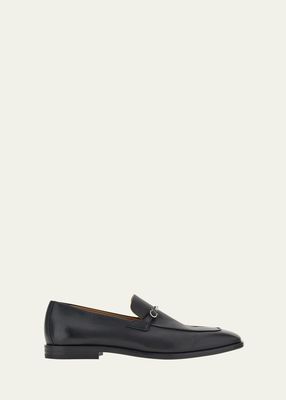 Men's Fedro Gancini Leather Loafers