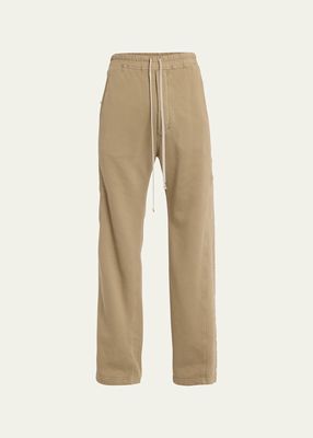 Men's Felpa Side-Snap Drawstring Pants
