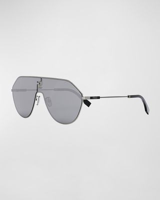 Men's FF Match Metal Shield Sunglasses