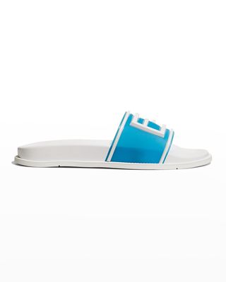 Men's FF Rubber Slide Sandals