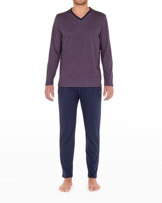Men's Figari Long Pajama Set
