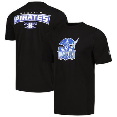 Men's FISLL Black Hampton Pirates Applique T-Shirt