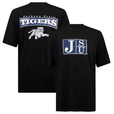 Men's FISLL Black Jackson State Tigers Applique T-Shirt
