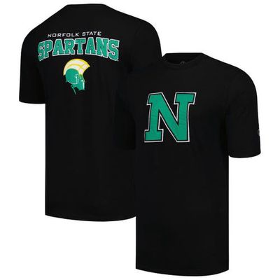 Men's FISLL Black Norfolk State Spartans Applique T-Shirt