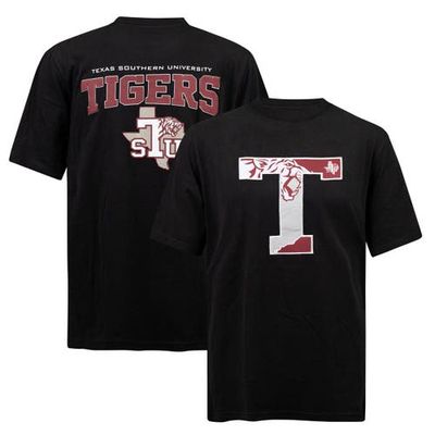 Men's FISLL Black Texas Southern Tigers Applique T-Shirt