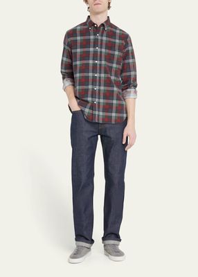 Men's Flannel Check Sport Shirt