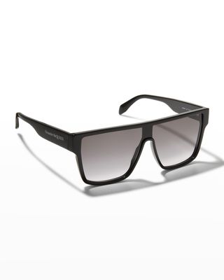 Men's Flat-Top Square Sunglasses