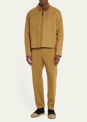 Men's Fleece-Lined Work Jacket