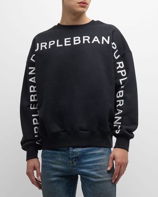 Men's Fleece Repeat-Logo Sweatshirt