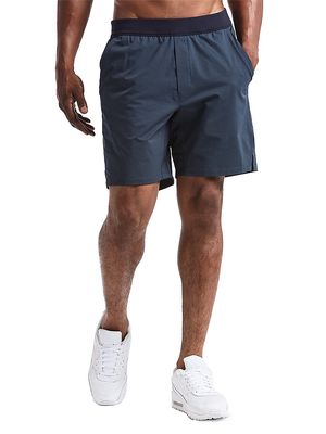 Men's Flex Pull-On 5" Shorts - Navy - Size 28 - Navy - Size 28