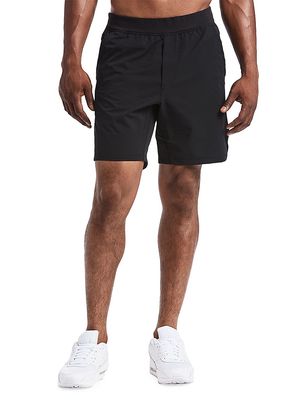 Men's Flex Pull-On 7" Shorts - Black - Size 28 - Black - Size 28