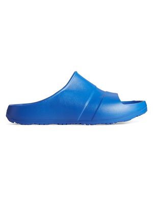 Men's Float Slide Sandals - Blue - Size 8 - Blue - Size 8