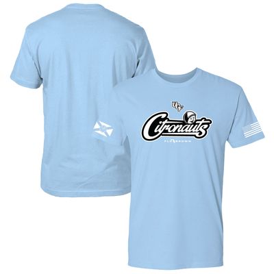 Men's FloGrown Light Blue UCF Knights 2023 Space Game Citronauts T-Shirt