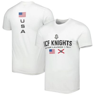 Men's FloGrown White UCF Knights Go For Launch Local T-Shirt