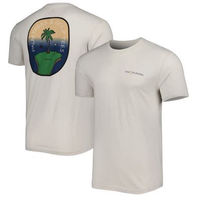 Men's Flomotion Natural THE PLAYERS Palm Trees T-Shirt