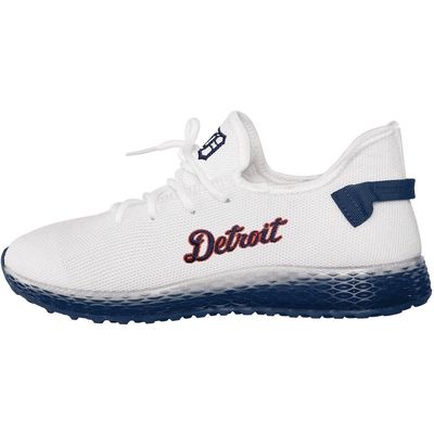 Men's FOCO Detroit Tigers Gradient Sole Knit Sneakers in White