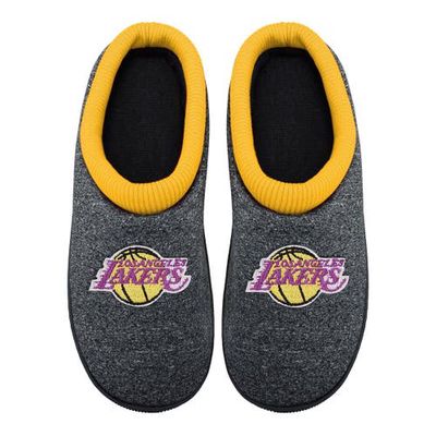 Men's FOCO Los Angeles Lakers Team Cup Sole Slippers in Yellow