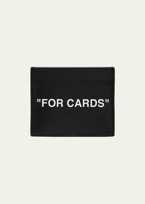 Men's "For Cards" Leather Card Holder