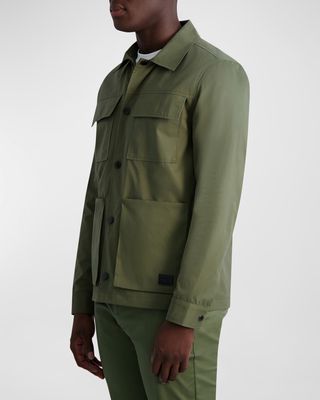 Men's Four-Pocket Lightweight Safari Jacket