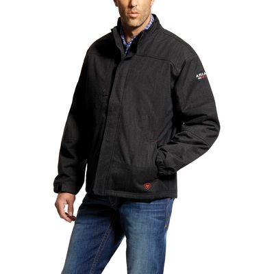Men's FR H2O Waterproof Insulated Jacket in Black, Size: 4XL by Ariat