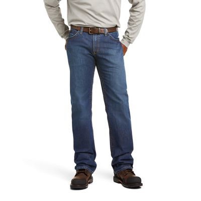 Men's FR M4 Relaxed Basic Boot Cut Jeans in Flint Cotton, Size: 30 X by Ariat