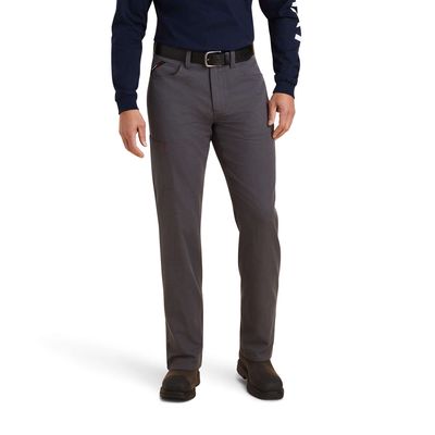 Men's FR M4 Relaxed Crossfire Straight Pant in Iron Grey