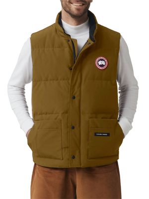 Men's Freestyle Crew Vest - Klondike Gold - Size Small