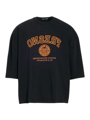 Men's Fresno Crewneck T-Shirt - Solid Black - Size Small - Solid Black - Size Small