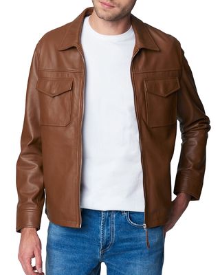 Men's Fully Loaded Leather Jacket