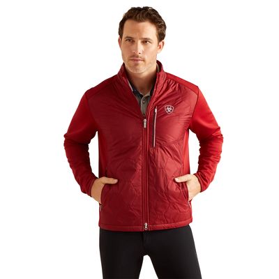 Men's Fusion Insulated Jacket in Sun-Dried Tomato