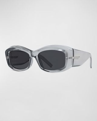 Men's G-180 Rectangle Acetate Sunglasses