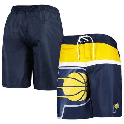 Men's G-III Sports by Carl Banks Navy Indiana Pacers Sea Wind Swim Trunks