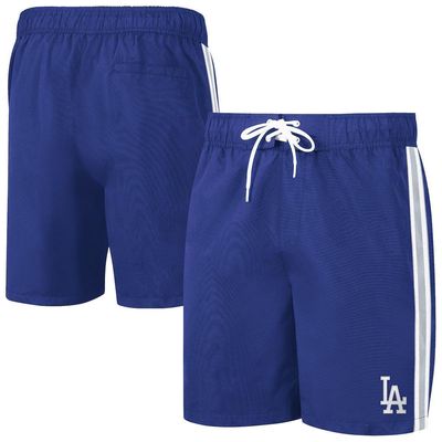 Men's G-III Sports by Carl Banks Royal Los Angeles Dodgers Sand Beach Volley Swim Shorts