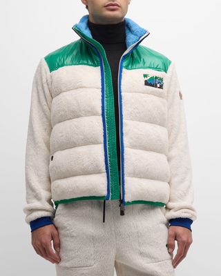 Men's G Retro Quilted Fleece Jacket